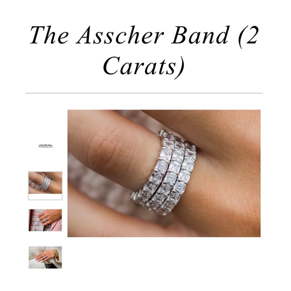 Diamond Stacking Rings - Picture 4 of 6